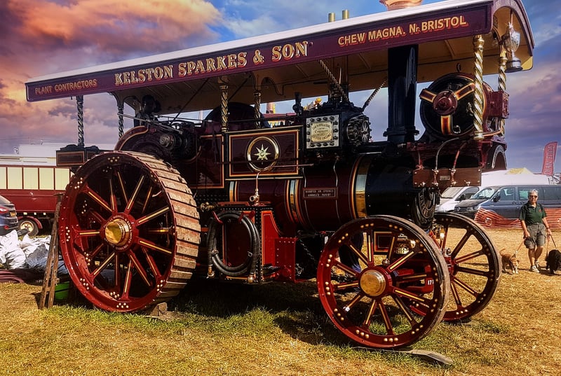 Steam Engine from the Industrial Revolution